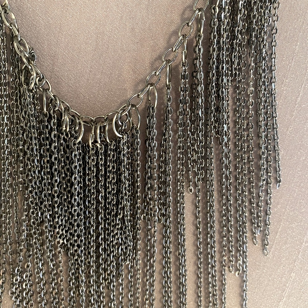 Silver Chain Necklace - Picture 2 of 3